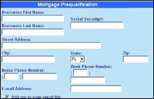 Click Here to Fill out our Online Mortgage Prequalification Form!